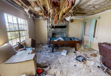 Water damage restoration and cleanup